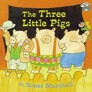 The Three Little Pigs: How Pictures Work de James Marshall