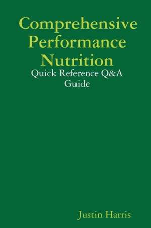 Comprehensive Performance Nutrition