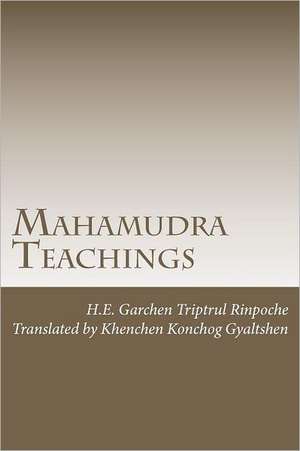 Mahamudra Teachings: Love and World War in the New American Century de H. E. Garchen Triptrul Rinpoche