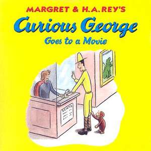 Curious George Goes to a Movie Book & CD de H. A. Rey