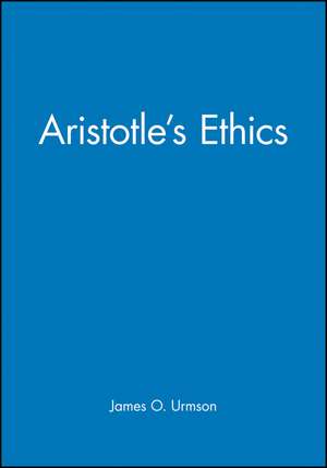 Aristotle′s Ethics de J Urmson