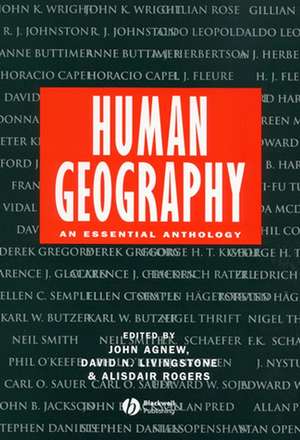 Human Geography de John A. (Syracuse University Agnew