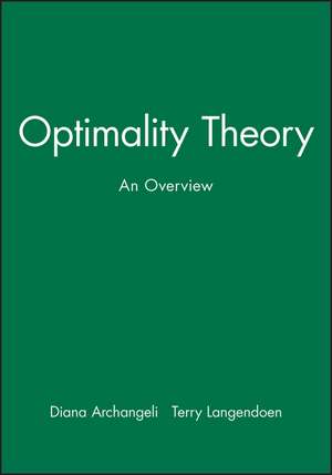 Optimality Theory de Diana B. Archangeli