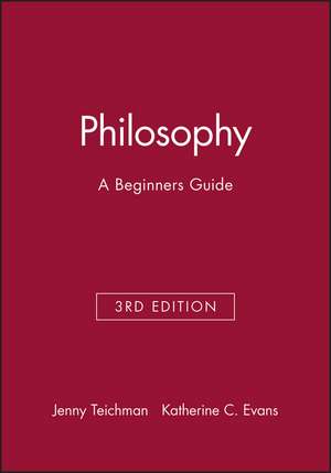 Philosophy de Jenny Teichman