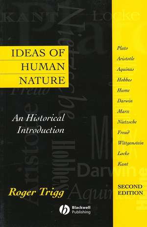 Ideas of Human Nature – An Historical Introduction 2e de R Trigg