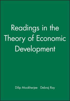 Readings in the Theory of Economic Development de D Mookherjee