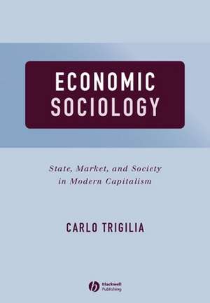 Economic Sociology: State, Market, and Society in Modern Capitalism de C Trigilia