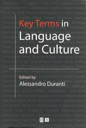 Key Terms de Duranti