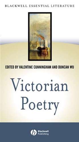 Victorian Poetry based on The Victorians: An Anthology of Poetry and Poetics de V Cunningham