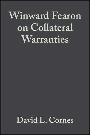 Winward Fearon on Collateral Warranties 2e de DL Cornes