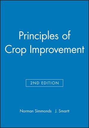 Principles of Crop Improvement de Simmonds