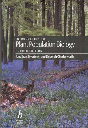 Introduction to Plant Population Biology 4e de Silvertown