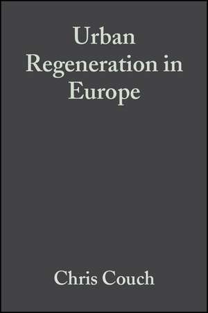 Urban Regeneration in Europe de Couch