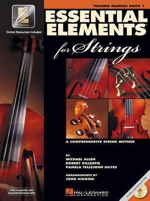 Essential Elements for Strings - Book 1 with Eei: Teacher Manual de Robert Gillespie