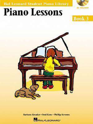 Piano Lessons Book 3 & Audio