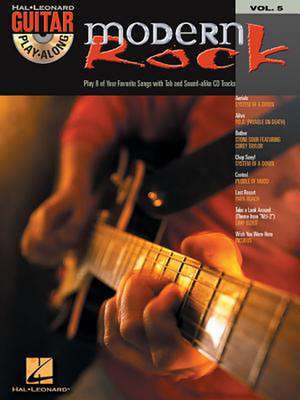 Modern Rock Guitar Play-Along [With CD] de Hal Leonard Publishing Corporation