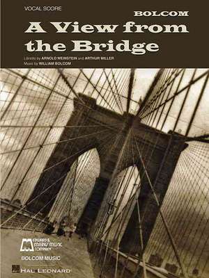 William Bolcom - A View from the Bridge: Vocal Score de William Bolcom