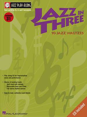 Jazz in Three: 10 Jazz Waltzes de Mark (PRD) Taylor