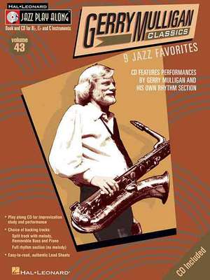 Gerry Mulligan Classics: 9 Jazz Favorites [With CD (Audio)] de Gerry Mulligan