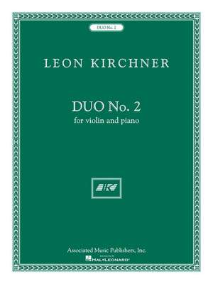 Duo No. 2: Violin and Piano de Leon Kirchner