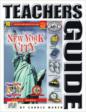 The Mystery in New York City Teacher's Guide de Carole Marsh