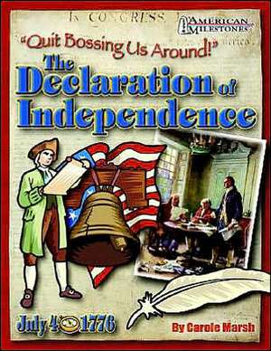 Declaration of Independence Repro Activity Book (He de Carole Marsh