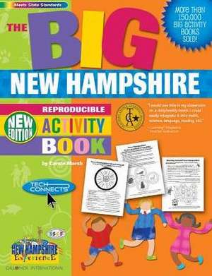 The Big New Hampshire Reproducible Activity Book-New Version de Carole Marsh