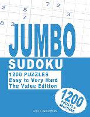 Jumbo Sudoku: 1200 Puzzles with 4 Levels. de Daniel Schoeman