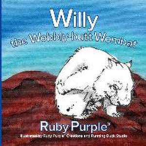 Willy the Wobbly-butt Wombat de Ruby Purple(r)