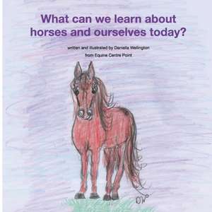 What can we learn about horses and ourselves today? de Wellington Daniella