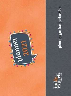 Pop Planner 2021 H/B Orange Cover de Ann Wilson