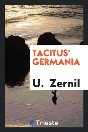 Tacitus' Germania de Dr a. Draeger