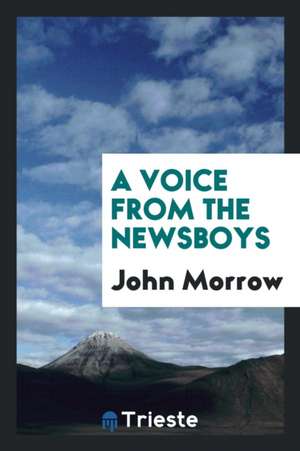 A Voice from the Newsboys de John Morrow