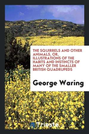 The Squirrels and Other Animals, Or, Illustrations of the Habits and Instincts of Many of the Smaller British Quadrupeds de George Waring