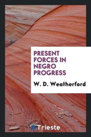 Present Forces in Negro Progress de W. D. Weatherford