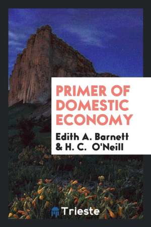 Primer of Domestic Economy de Edith A. Barnett