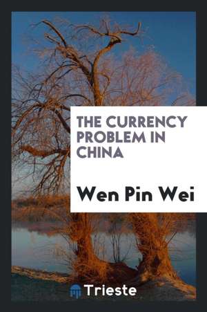 The Currency Problem in China de Wen Pin Wei