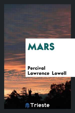 Mars de Percival Lowell