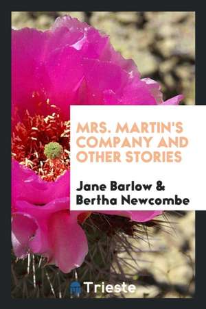 Mrs. Martin's Company de Jane Barlow