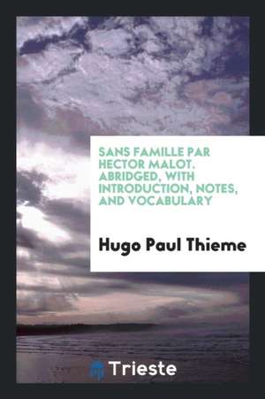 Sans Famille de Hector Malot