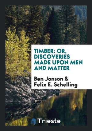 Timber de Ben Jonson