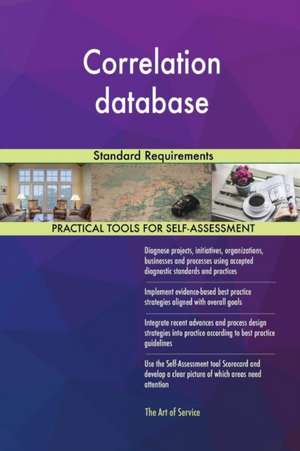 Correlation database Standard Requirements de Gerardus Blokdyk
