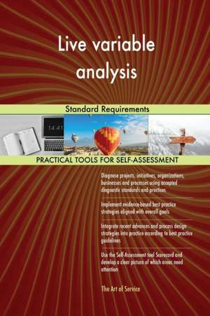 Live variable analysis Standard Requirements de Gerardus Blokdyk