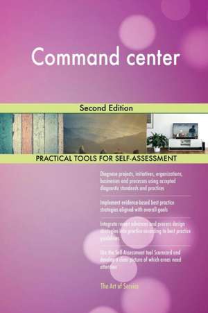 Command center Second Edition de Gerardus Blokdyk