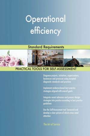 Operational efficiency Standard Requirements de Gerardus Blokdyk