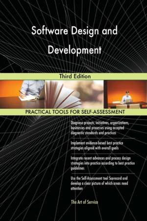 Software Design and Development Third Edition de Gerardus Blokdyk