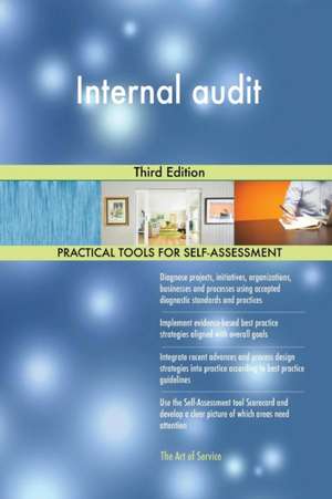 Internal audit Third Edition de Gerardus Blokdyk