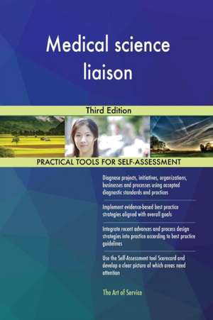 Medical science liaison Third Edition de Gerardus Blokdyk