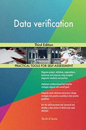 Data verification Third Edition de Gerardus Blokdyk