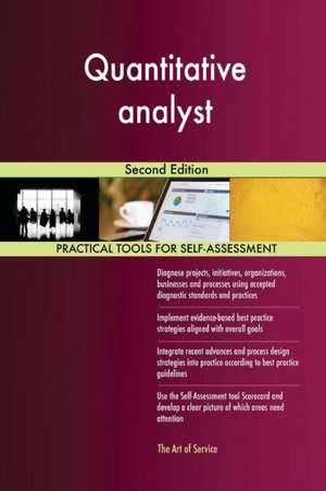 Quantitative analyst Second Edition de Gerardus Blokdyk